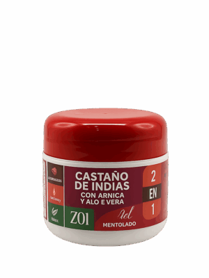 Gel mentolado de Castaño de Indias con Árnica y Aloe Vera – 300 ml