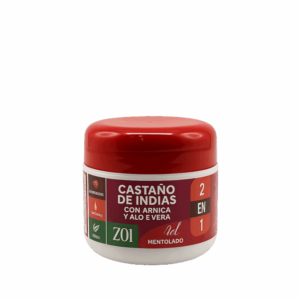 Gel mentolado de Castaño de Indias con Árnica y Aloe Vera – 300 ml
