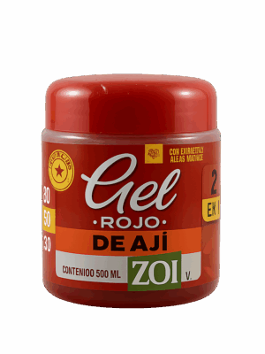 🌶️ Gel Reductor de Ají Zoí con Algas Marinas – 500 ml