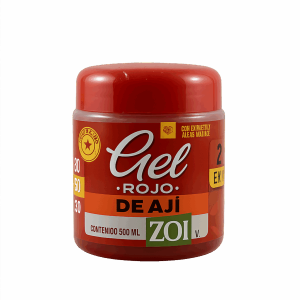 🌶️ Gel Reductor de Ají Zoí con Algas Marinas – 500 ml