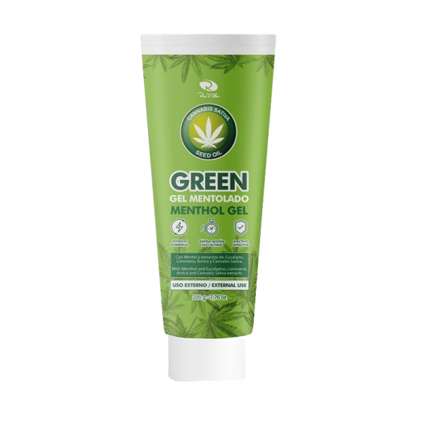 ❄️ Ross D Elen – Green Gel Mentolado con Aplicador (220 g)
