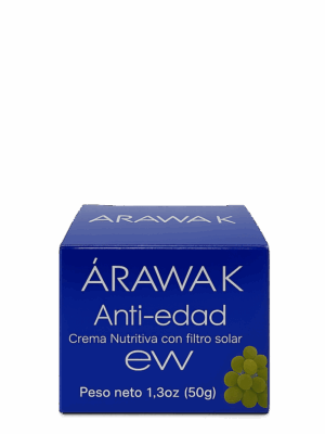 Arawak Anti-edad – Crema Nutritiva con Filtro Solar (50g)