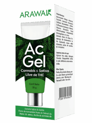 Arawak AC Gel – Cannabis Sativa Live de THC