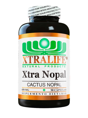 🌵 Xtra Nopal 600 mg – 90 cápsulas