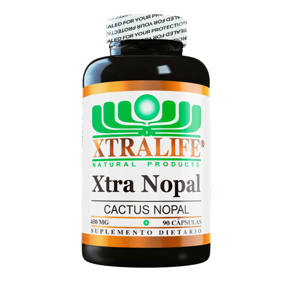 🌵 Xtra Nopal 600 mg – 90 cápsulas