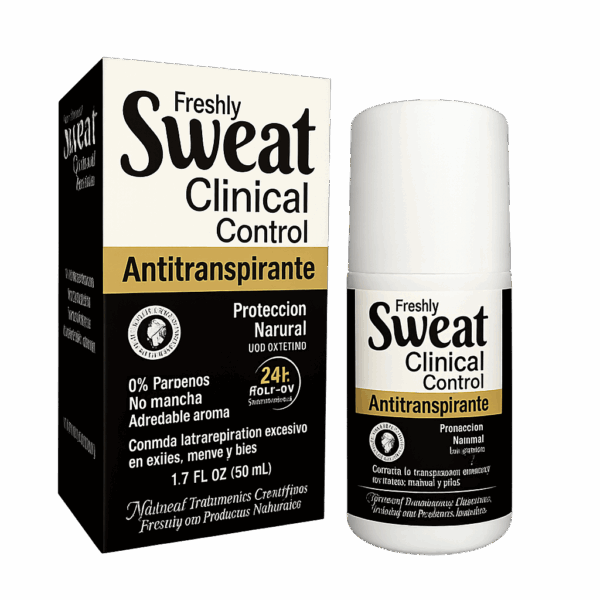 🛡️ Freshly Sweat Clinical Control – Desodorante | Natural Freshly (50 ml)