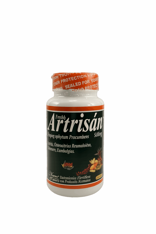 🟢 Artrisán Natural Freshly – 500 mg · 50 cápsulas