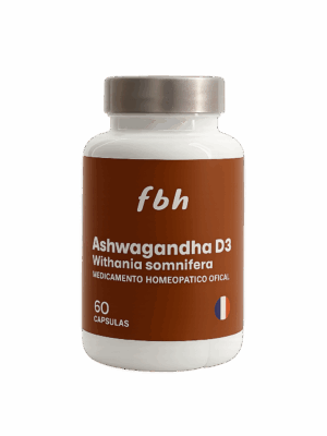 🟤 Ashwagandha D3 – Laboratorio Jaquin de Francia 🇫🇷 60 Caps
