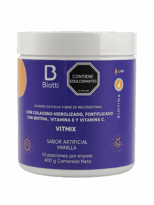 🌟 Biotti Vitmix con Colágeno Hidrolizado Natural System | 400 g