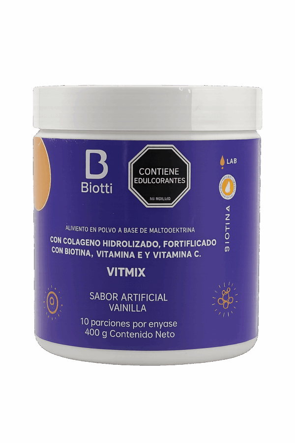 🌟 Biotti Vitmix con Colágeno Hidrolizado Natural System | 400 g