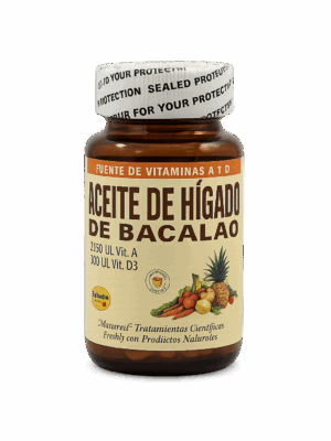 🐟 Aceite de Hígado de Bacalao – Natural Freshly
