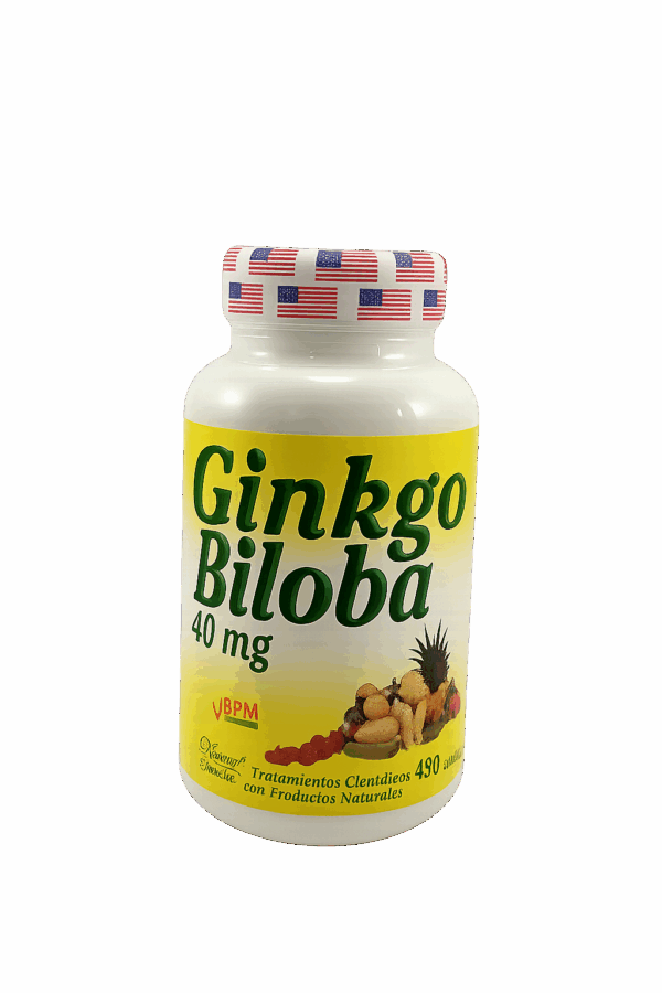 🧠 Ginkgo Biloba 40 mg – Natural Freshly  (80 Softgels)