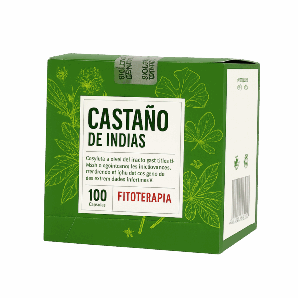🦵 Castaño de Indias 100 cápsulas | Funat – Salud venosa natural