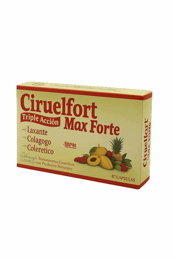 🍑 Ciruelfort Max Forte – Natural Freshly