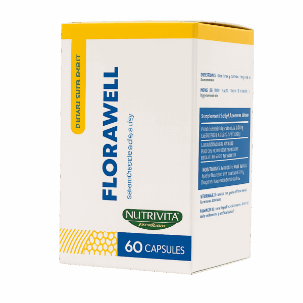 🌟 Florawell Probióticos – Nutrivita (60 cápsulas) 🌟