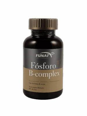 🧠 Fósforo B-complex con Lecitina de Soya | Funat  (60 Tabletas)
