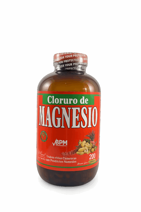 ⚡ Cloruro de Magnesio 100 mg – Natural Freshly (200 Capsulas)