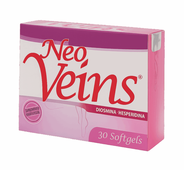 🌿 Neo Veins – Healthy America (500 mg, 30 softgels)