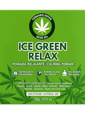❄️ Ross D Elen – Ice Green Relax Pomada Relajante 20 g