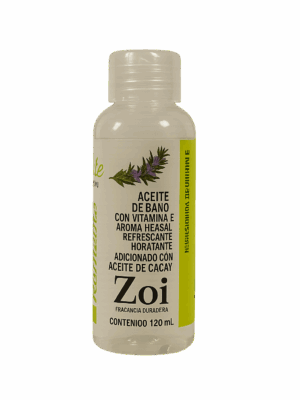 Aceite de Baño de Romero con Vitamina E – Zoi (120 ml)