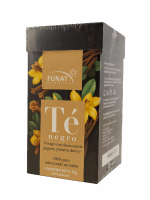 🍵 Té Negro Especiado (Funat) 30 Tisanas