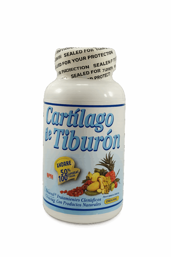 🦈 Cartílago de Tiburón 500 mg – Natural Freshly