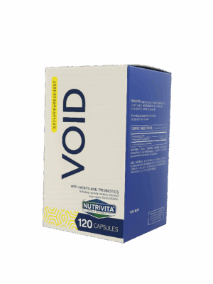 💊 VOID – Detox Natural con Probióticos y Hierbas - Nutrivita -120 cápsulas