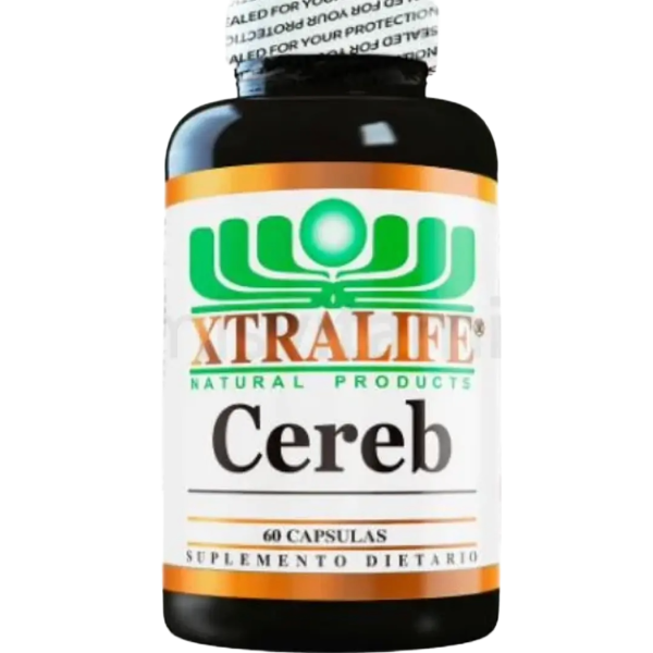 🌿 Cereb – XtraLife Natural Products  (60 Capsulas)