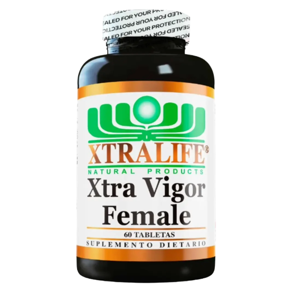 💪 Xtra Vigor Female – XtraLife Natural Products  (60 Tabletas)