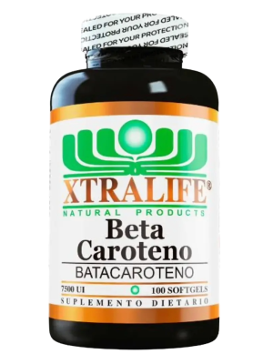 🧡 Beta Caroteno – Xtra Life Natural Products  (100 Softgels)