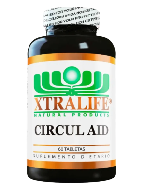 🧠 Circul Aid – Xtralife Natural Products  (60 Tabletas)