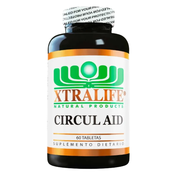 🧠 Circul Aid – Xtralife Natural Products  (60 Tabletas)