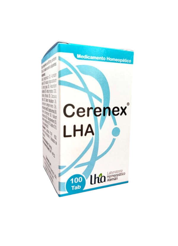 🧠 Cerenex LHA | Laboratorio: LHA (Homeopático Alemán)   (30 ml) 100 Tabletas Sublinguales.