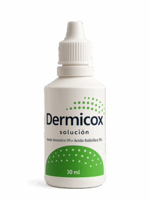 🧴 Dermicox Solución 30 ml 🔬Medick