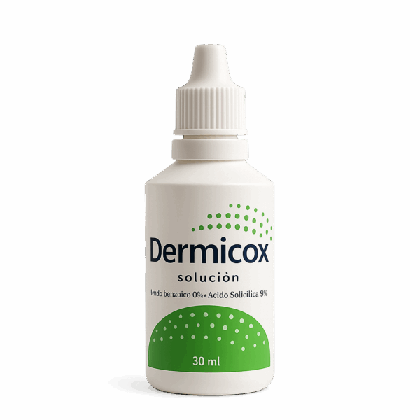 🧴 Dermicox Solución 30 ml 🔬Medick