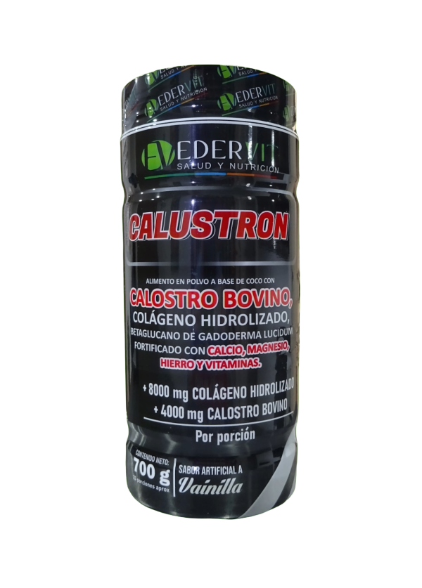 🥛 CALUSTRON – Colostro Bovino + Colágeno Hidrolizado | Laboratorio: Edervit  (700 g)
