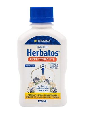 🌬️ Herbatos Jarabe Adulto Expectorante | Laboratorio: Naturasol (120 ml)