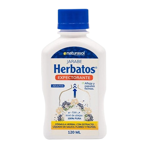 🌬️ Herbatos Jarabe Adulto Expectorante | Laboratorio: Naturasol (120 ml)