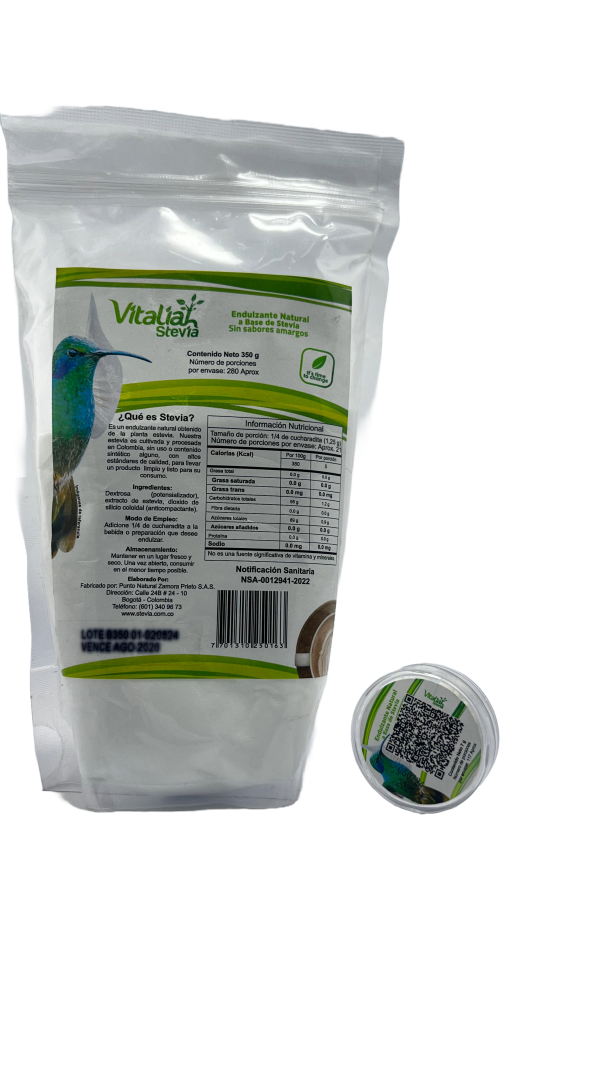 🌿 Vitaliah Stevia (Polvo 350 g)