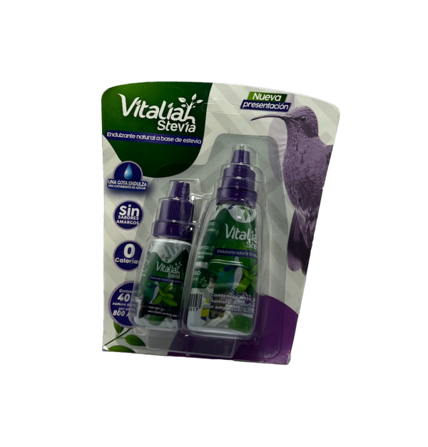Vitaliah Stevia (Gotas y botellita) (40 ml)