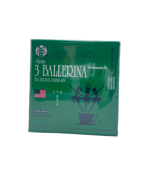 🩰 3 Ballerina Tea Herbal (30 bolsitas)