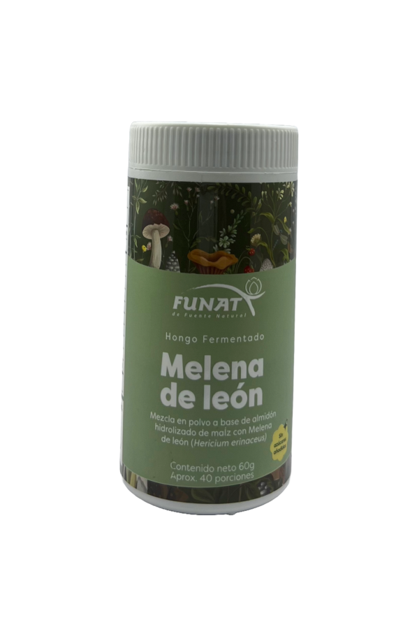 🌿 Melena de León | Funat – 60 g (40 porciones)
