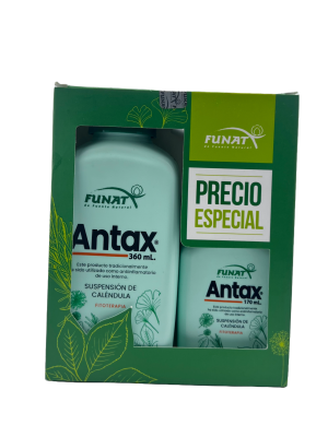 🌿 Antax Suspensión de Caléndula | Funat – 360 mL + GRATIS Antax de (170 mL)