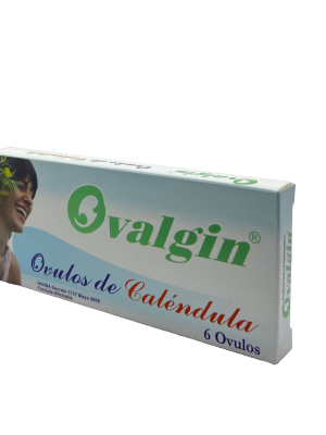 🌿 Ovalgin – Ovulos de Caléndula (6 unidades)