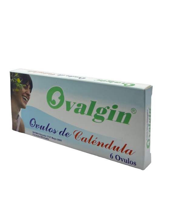 🌿 Ovalgin – Ovulos de Caléndula (6 unidades)