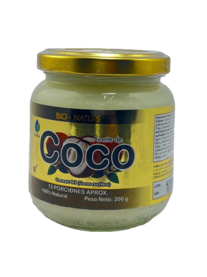 🌿 Aceite de Coco Bio-Nature (200 g)