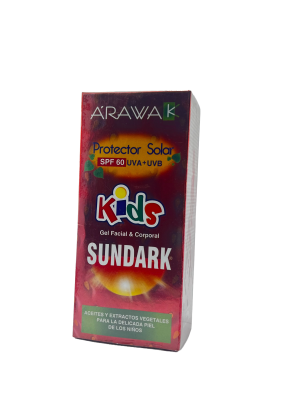 🌿 Arawak Kids Protector Solar SPF 60 – Gel facial & corporal (120 g)