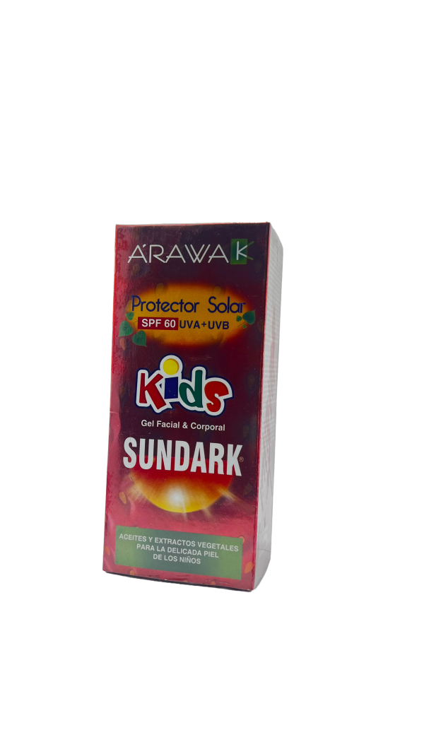 🌿 Arawak Kids Protector Solar SPF 60 – Gel facial & corporal (120 g)