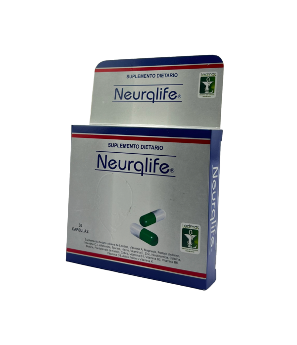 🌿 NeurQlife – Suplemento dietario Ledmar  (30 capsulas)