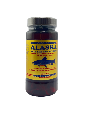 🐟 Alaska Deep Sea Fish Oil King 1000 mg | Omega 3-6-9  (100 Caps)